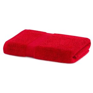 Bavlněný ručník DecoKing Mila 70x140 cm červený