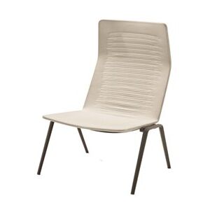 Fast Hliníková zahradní nízká židle Zebra, Fast, 78x80x103 cm, lakovaný hliník barva dle vzorníku, výplet pletený barva hnědá (land)