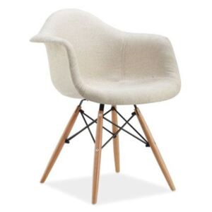 Jídelní židle - BONO, různé barvy na výběr Čalounění: krémová (tap.35)