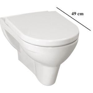 LAUFEN PRO závěsné WC 49cm hluboké splachování H8209520000001 - Laufen