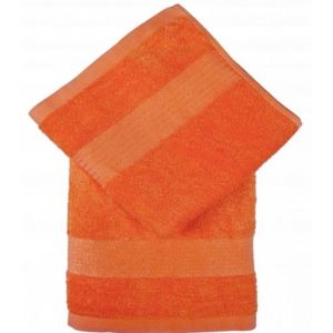 Jahu ručník froté Bamboo Berlin 50x100 cm oranžový