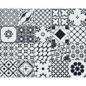 XClusive Ceramica RE_style White Mix dlažba nebo obklad bíločerný patchwork 20,5x20,5
