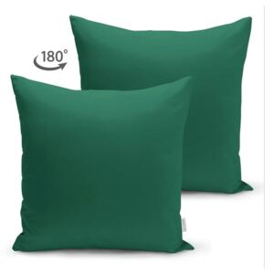 Zelený povlak na polštář Minimalist Cushion Covers, 45 x 45 cm