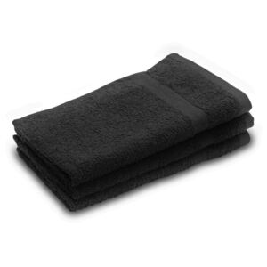 CHAN Dětský ručník Basic černý 30x50 cm