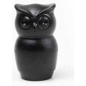 Černý mlýnek na pepř Qualy&CO Owl