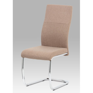 Jídelní židle látková v barvě cappuccino DCL-450 CAP2