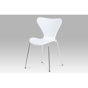 Jídelní židle v bílém provedení AURORA WT AKCE