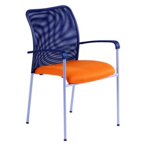 Židle Triton (oranžové provedení)