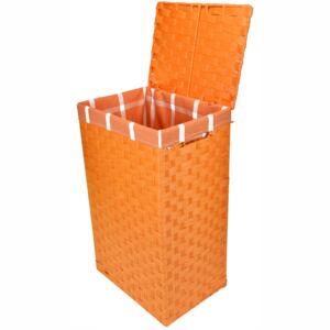 Vingo Koš na prádlo oranžový Rozměry (cm): 40x30, v. 61