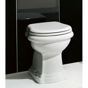 KERASAN RETRO RETRO WC sedátko, bílá/bronz 109301