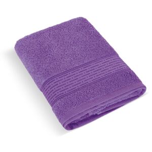 Brotex Froté ručník 50x100cm proužek 450g fialová