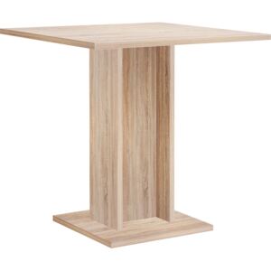 FARELA Malý jídelní stůl, 80x80 cm, dub, maximálně praktický, malý interiér Barva: dub