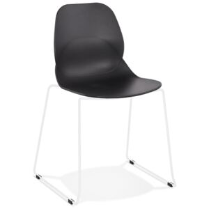 KoKoon Design Černá/bílá jídelní židle Kokoon Ducla