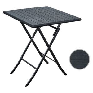 MODERNHOME Zahradní konferenční stolek 62 cm černý