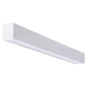 Stropní osvětlení pro LED trubice T8 AMADEUS, 1xG13, 58W, 154x6,9x6cm, bílé, mikroprizmatický difuzo