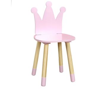 Dětská židle Princess růžová