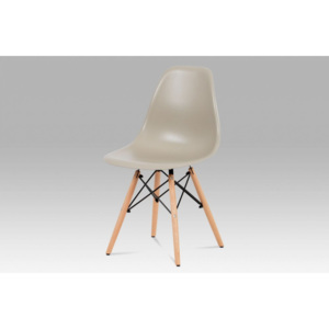 Jídelní židle bez područek CT-758 LAT – hnědá, masiv buk