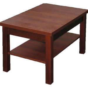 Konferenční stolek VIKTOR 2, třešeň, 60x60 cm, deska stolu 36mm