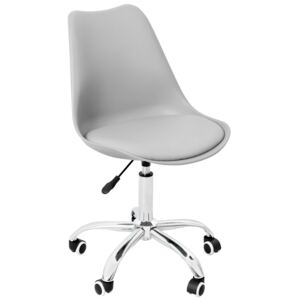 Bestent Kancelářská židle šedá skandinávsky styl BASIC REA