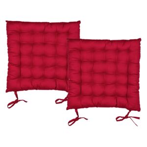 MERADISO® Sedák na židli, 2 kusy (červená)