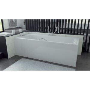 Krycí panel k akrylátové obdélníkové vaně Optima 140P (140x70x50 cm) | Besco