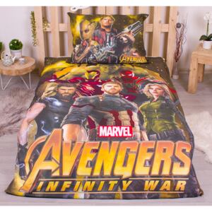 TOP Bavlněné povlečení 140x200+70x90 Avengers Infinity war