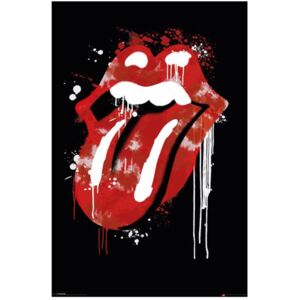 Plakát Rolling Stones: Grafitti Lips (61 x 91,5 cm)