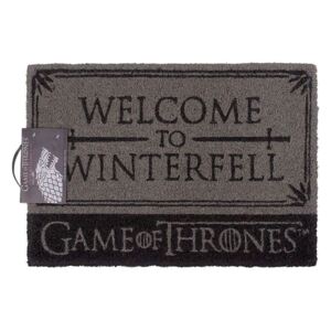 Rohožka Game of Thrones|Hra o Trůny: Welcome To Winterfell (60 x 40 cm) šedá
