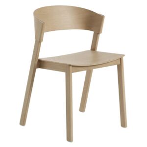 Muuto Židle Cover Side Chair, oak