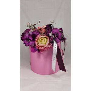 Flower box - fialový