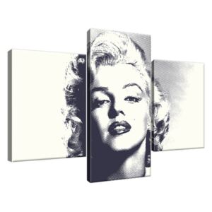 Obraz na plátně Marilyn Monroe 90x60cm 735A_3B