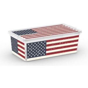 KIS C Box Style American Flag XS, 6l