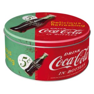 Nostalgic Art Plechová dóza - Coca-Cola (Dvoubarevná) 3,3l