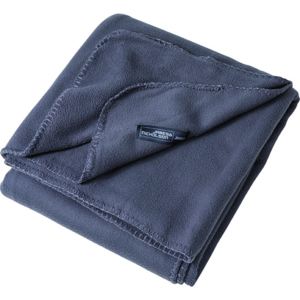 Jednobarevná deka 130x180 cm JN900 - Tmavě šedá | 130 x 180 cm