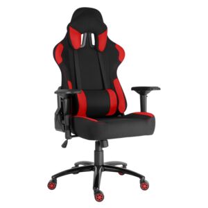 Herní židle RACING PRO ZK-036 TEX černo-červená