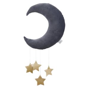 Závěsná dekorace měsíček Shiny - Graphit