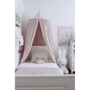 Baldachýn nad manželskou postel Soft - Pudrově růžová
