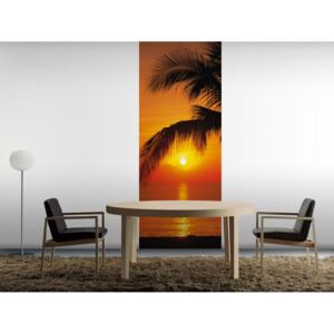 Komar Fototapeta na dveře - Komar Palmy Beach Sunrise