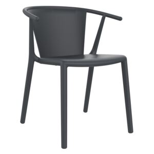 Židle Steely tmavě šedá