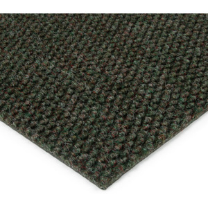 FLOMAT Zelená kobercová zátěžová vnitřní čistící zóna Fiona - 100 x 100 x 1,1 cm