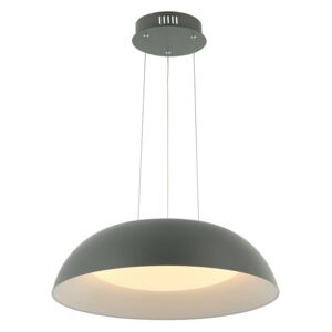 Lindby Juliven LED závěsné světlo, šedé, 50 cm