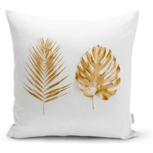 Povlak na polštář Minimalist Cushion Covers Golden Leafes, 45 x 45 cm