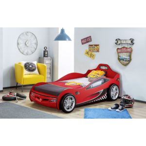 Čilek Dětská postel auto 90 x 190 cm Racecup červená