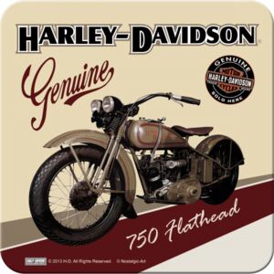 Nostalgic Art Sada podtácků 2 - Harley-Davidson Flathead 9x9 cm