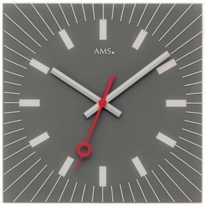 Skleněné designové hodiny AMS 9577
