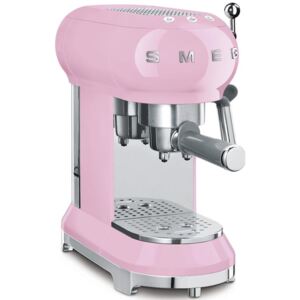 Pákový kávovar SMEG - růžová ECF01PKEU