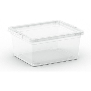 KIS Plastový úložný box C-Box Transparent XXS, 2 L
