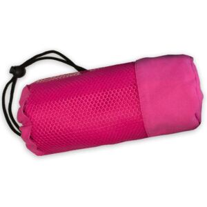 Rychleschnoucí osuška FITNESS BAG růžová 70 x 140 cm