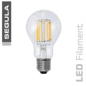 SEGULA LED bulb 8W čirá / E27 / 720lm / 2600K / stmívatelná / A+ (50337-S) - LED Segula 230 V E27 8 W = 55 W 105 mm teplá bílá A+ vlákno stmívatelná