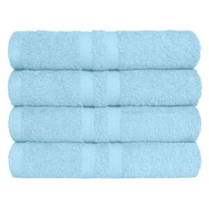 Bavlněný ručník KLASIK sv. modrá 90 x 160 cm